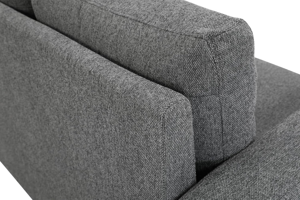 Miles 2 Piece Couch And Loveseat Set With Reversible Pillows Grey ShipItFurniture