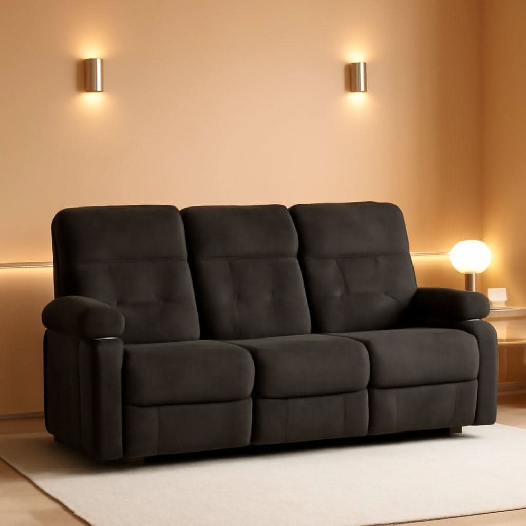 80 Inch Massage Recliner Sofa With Remote And USB Ports ShipItFurniture