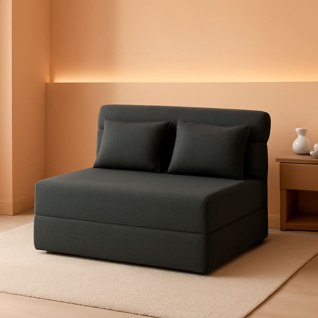 Dark Gray Standard Size Multifunctional Convertible Sofa ShipItFurniture