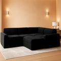 Modular Sleeper Sectional Sofa Charcoal With Storage ShipItFurniture