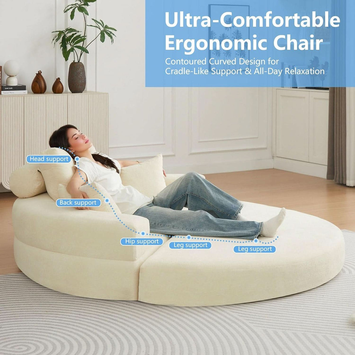 Beige 71Inch Convertible Sleeper Sofa Bed Upholstered ShipItFurniture