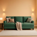 89 Inch Luxurious Sofa Featuring Oversized Armrests ShipItFurniture