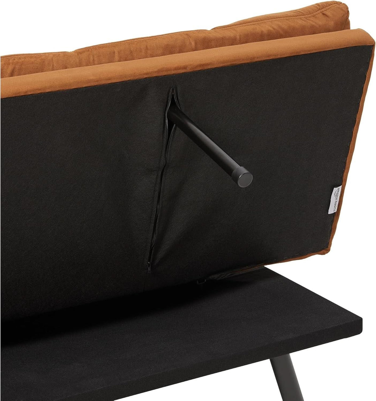 Brown Transformable Loveseat With Memory Foam Sleeper ShipItFurniture