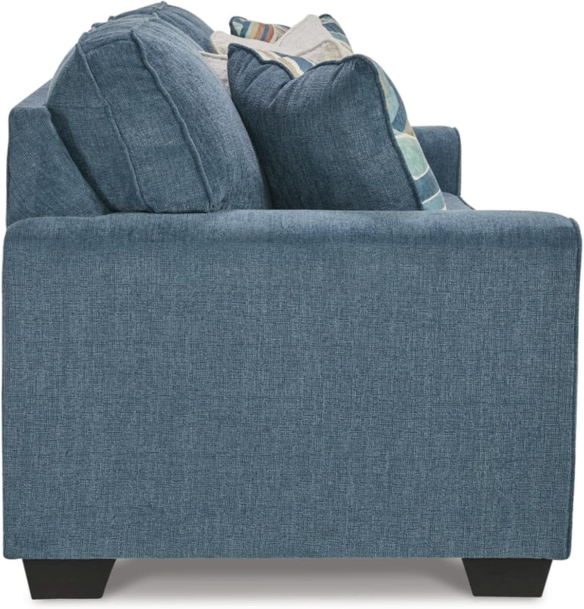 Blue Queen Stainresistant Memory Foam Sleeper Sofa ShipItFurniture