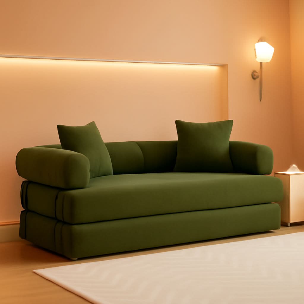 Convertible Folding Sofa Bed with Removable Backrest ShipItFurniture