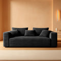 3-Seater Corduroy Sleeper Sofa No Assembly Lounge ShipItFurniture