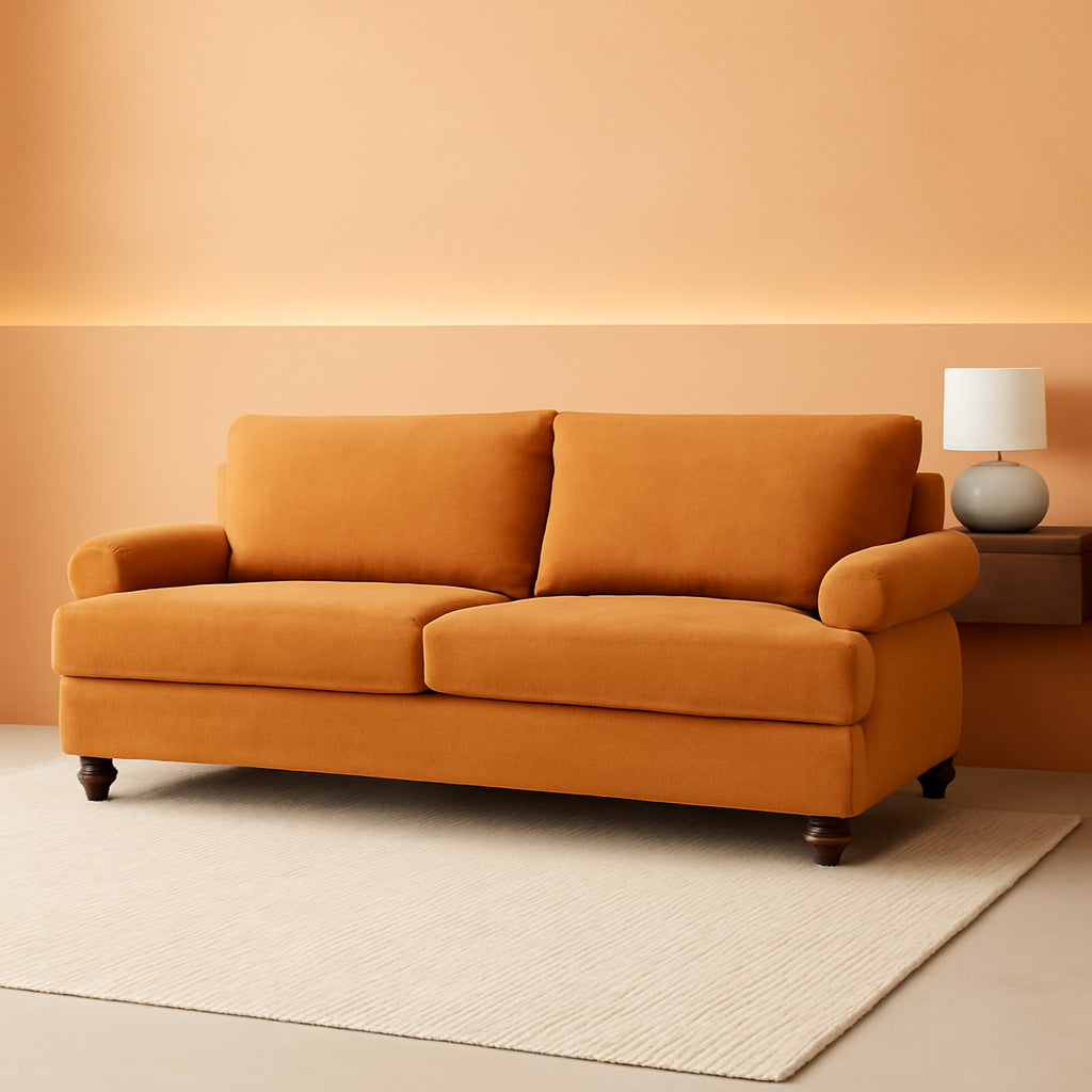 81-Inch Ginger Sofa Modern Upholstered Living Room ShipItFurniture