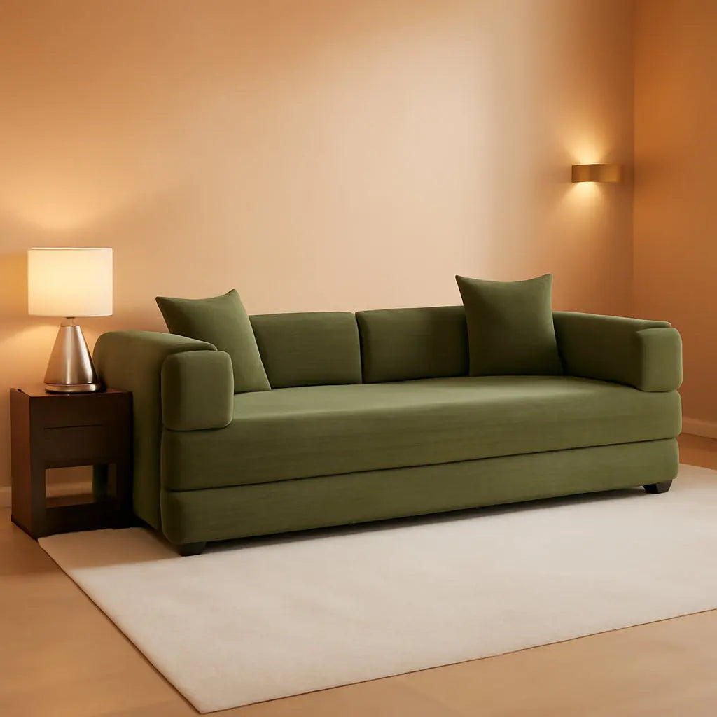 Emerald 78.8 Inches Transformable Sleeper Couch Bed ShipItFurniture