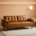 Eighty FiveInch Ultra Convertible Armrests Futon Sofa Bed ShipItFurniture