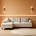 Modern U Shaped Sectional Couch With Double Chaise ShipItFurniture